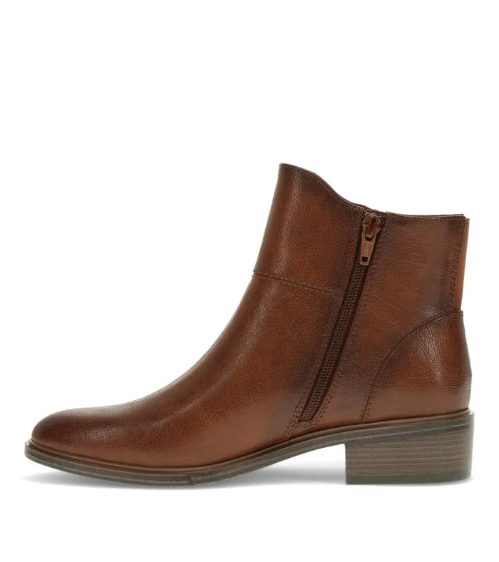 Women Alona Block Heel Bootie Cognac Baretraps Booties