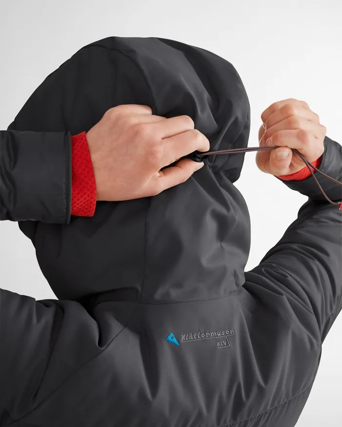 Women Alv Primaloft Hooded Jacket Silver Creme Klttermusen Down and Insulated Jackets