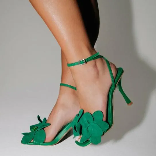 Women AMANI GREEN Green Steve Madden Heels Women AMANI GREEN Green Steve Madden Heels