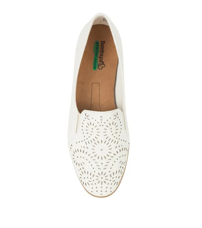 Women Amry Slip On Loafer Cream Baretraps Flats and Loafers