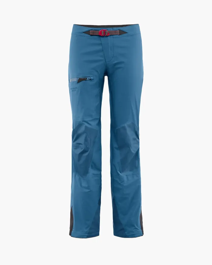 Women Andvare Cutan Pants Dark Blue Sapphire Klttermusen Waterproof Pants