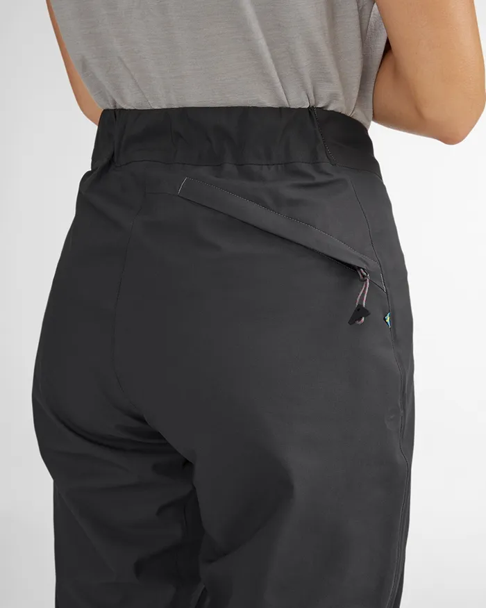 Women Asynja Lightweight Cutan Pants Raven Klttermusen Waterproof Pants