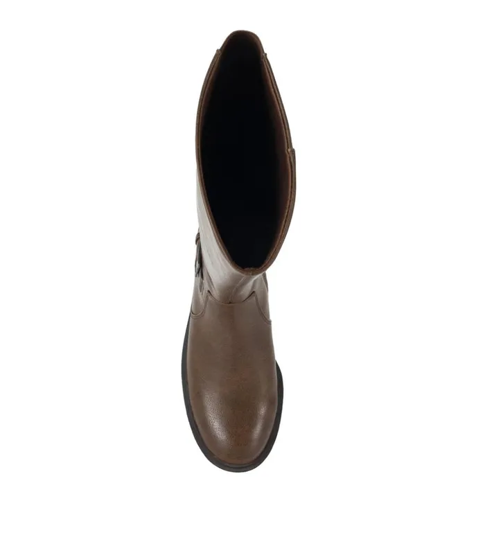 Women Autumn Riding Boot Mushroom Baretraps Knee High Boots