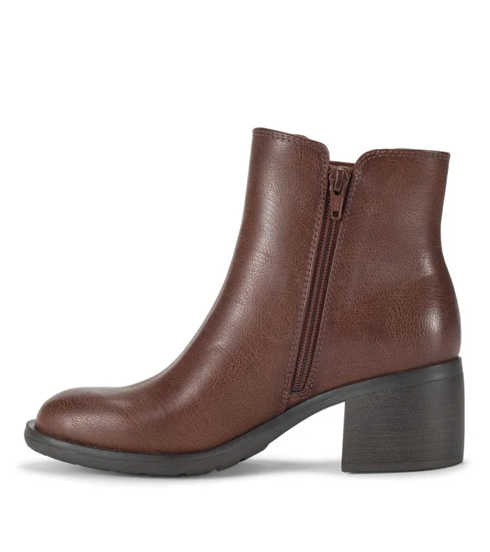 Women Avery Block Heel Bootie Oak Baretraps Booties