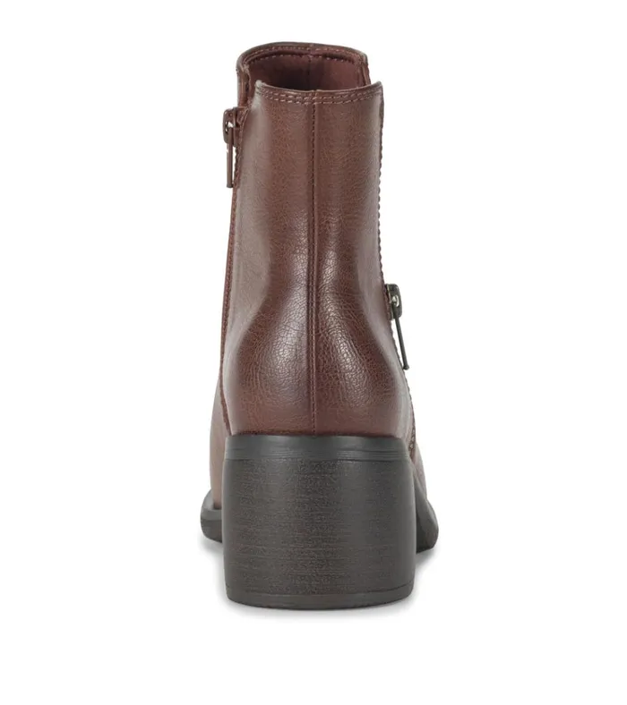 Women Avery Block Heel Bootie Oak Baretraps Booties