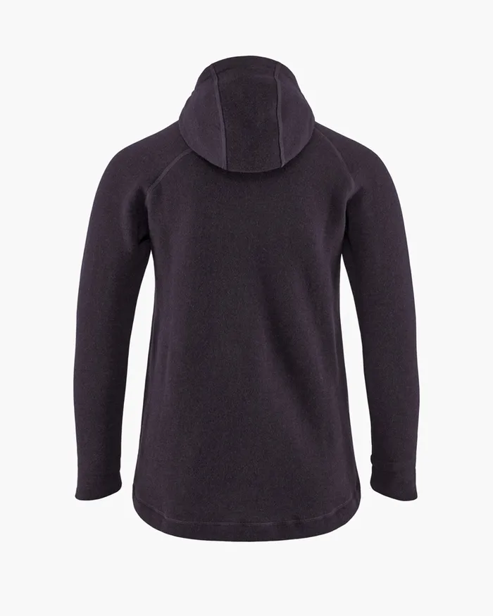 Women Balder Hoodie Wool MidLayer Grape Klttermusen Fleeces and Sweaters