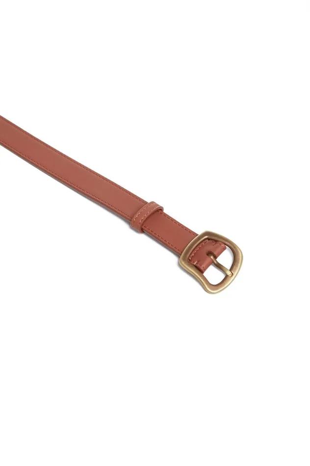 Women Belts Gabriela Hearst Small Simone Belt In Cognac Leather