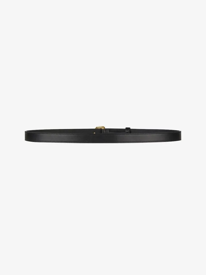 Women Belts Givenchy Belt In Leather With GChain Buckle Black Women Belts Givenchy Belt In Leather With GChain Buckle Black