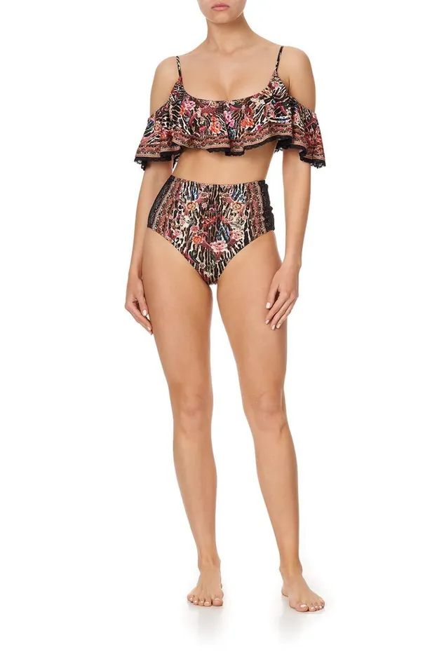 Women Bikinis Camilla High Waisted Pant With Trim Liv A Little