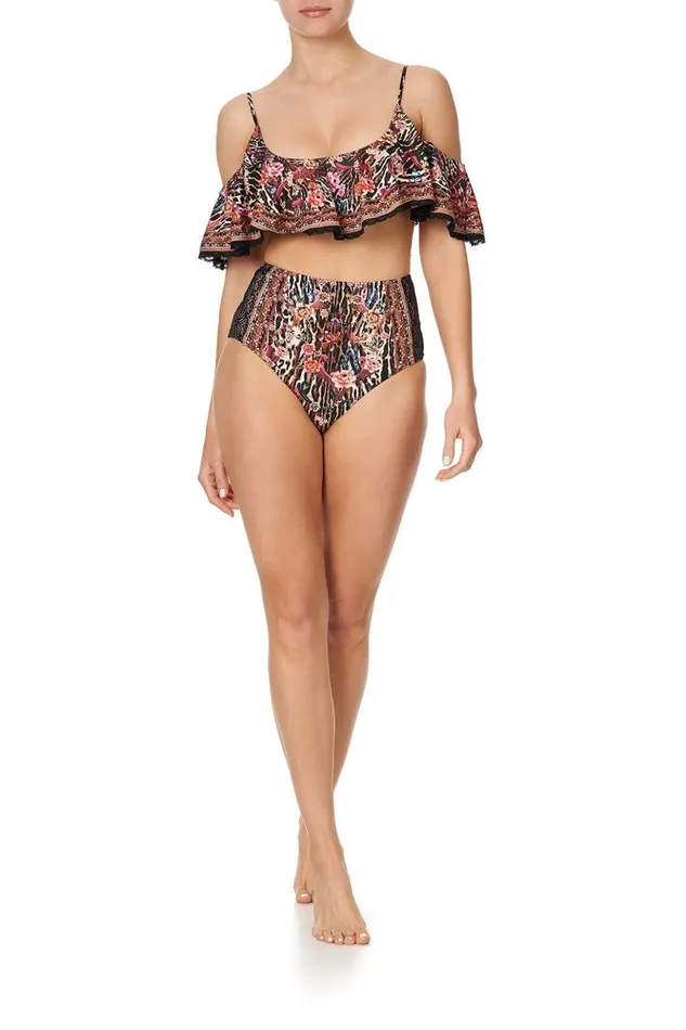 Women Bikinis Camilla High Waisted Pant With Trim Liv A Little
