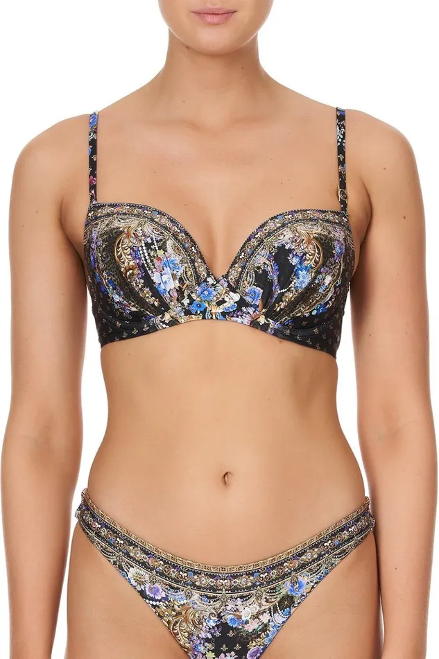 Women Bikinis Camilla Moulded Plunge Bra Palace Playhouse