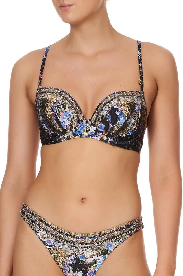Women Bikinis Camilla Moulded Plunge Bra Palace Playhouse