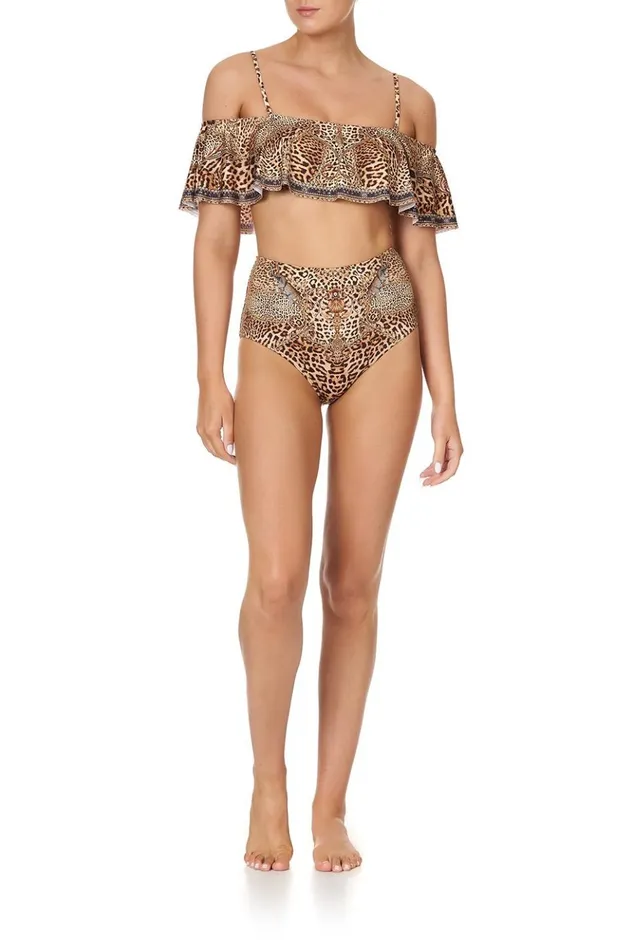 Women Bikinis Camilla Off Shoulder Bra With Frill Lady Lodge