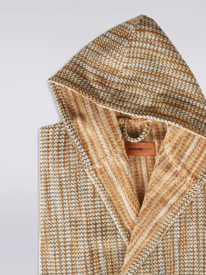 Women Billy Hooded Bathrobe Multicoloured Missoni Bathrobes Women Billy Hooded Bathrobe Multicoloured Missoni Bathrobes