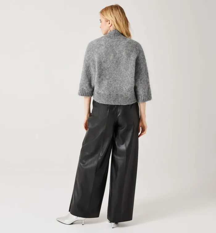 Women Bolero Including Mohair 8211 Light Grey Promod Jumpers And Cardigans Women Bolero Including Mohair 8211 Light Grey Promod Jumpers And Cardigans