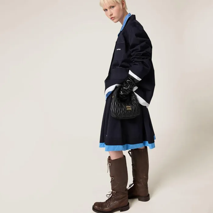 Women Boots And Ankle Boots Miu Miu Leather Boots Cocoa Brown Women Boots And Ankle Boots Miu Miu Leather Boots Cocoa Brown