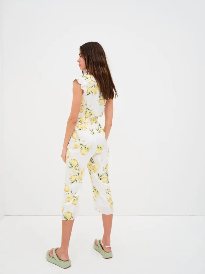 Women Bottoms For Love and Lemons Limonada Jumpsuit Yellow Women Bottoms For Love and Lemons Limonada Jumpsuit Yellow