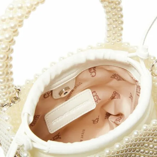 Women BPEARLE IVORY Ivory Steve Madden Crossbody Bags Women BPEARLE IVORY Ivory Steve Madden Crossbody Bags
