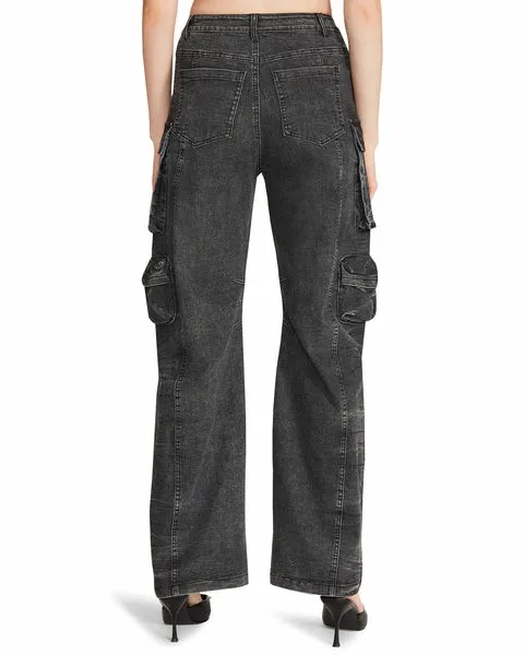 Women BRODY PANT BLACK DENIM Black Denim Steve Madden Bottoms Women BRODY PANT BLACK DENIM Black Denim Steve Madden Bottoms