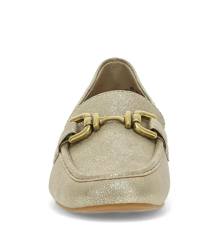 Women Caddie Loafer Light Champagne Baretraps Flats and Loafers