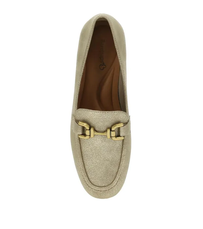 Women Caddie Loafer Light Champagne Baretraps Flats and Loafers