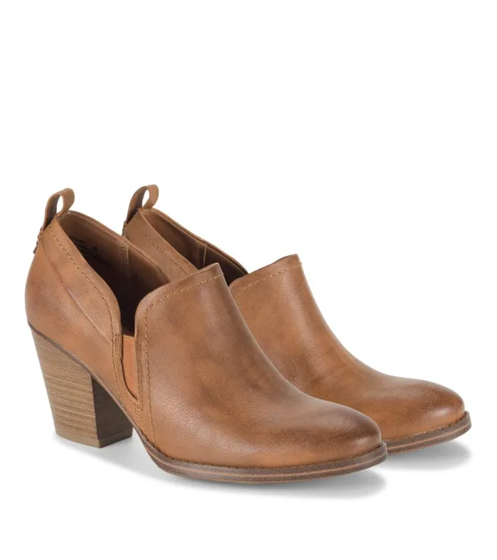 Women Caroline Ankle Bootie Cognac Baretraps Booties