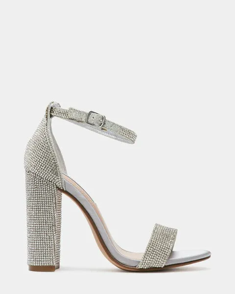 Women CARRSON RHINESTONES Crystal Steve Madden Heels