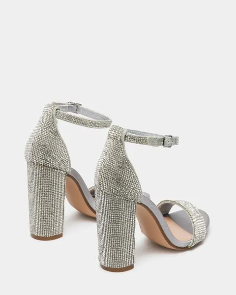 Women CARRSON RHINESTONES Crystal Steve Madden Heels Women CARRSON RHINESTONES Crystal Steve Madden Heels