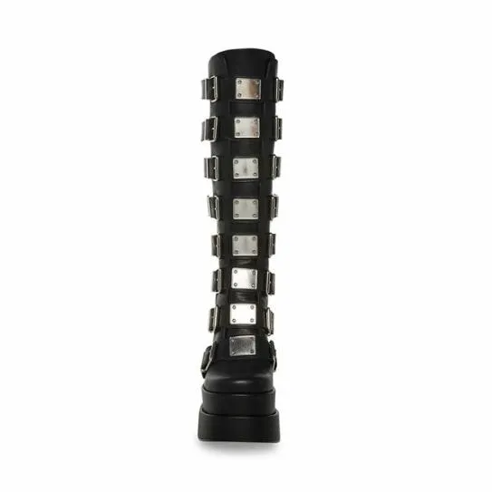 Women CASSIA BLACK Black Steve Madden Boots and Booties Women CASSIA BLACK Black Steve Madden Boots and Booties