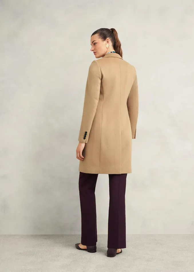 Women Cavendish Wool Coat Hobbs Camel Hobbs Coats and Jackets