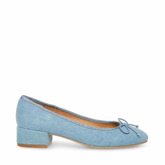 Women CHERISH DENIM FABRIC Denim Fabric Steve Madden Heels