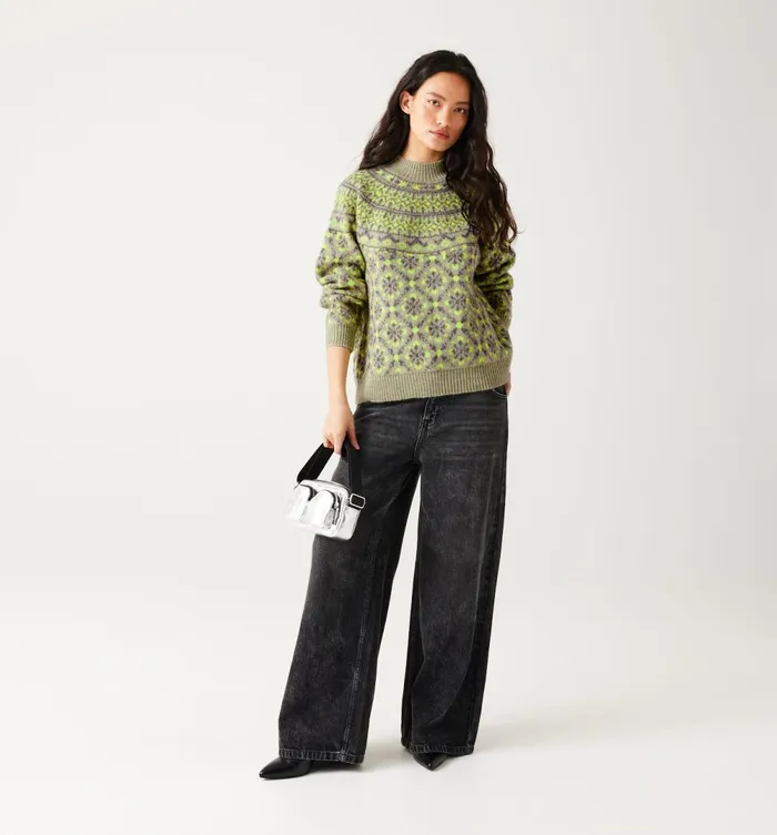 Women Christmas Jumper 8211 Multicolour Print Promod Jumpers And Cardigans Women Christmas Jumper 8211 Multicolour Print Promod Jumpers And Cardigans