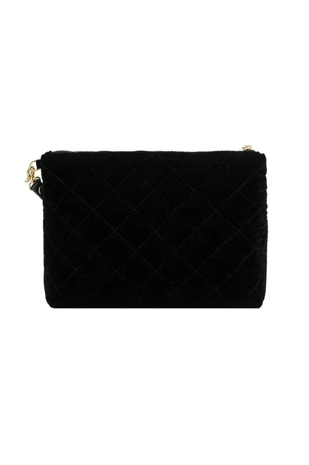Women Clutch Bags Camilla Quilted Velvet Clutch Dining Hall Darling