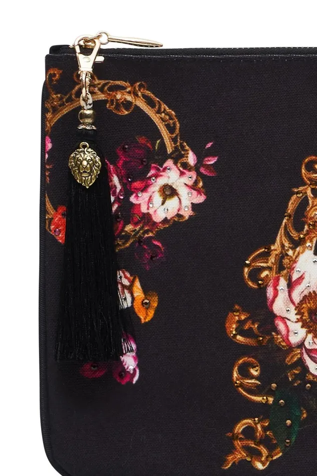 Women Clutch Bags Camilla Small Canvas Clutch Mirror Mirror