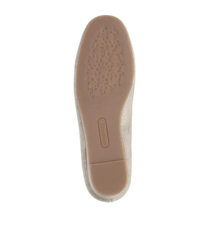 Women Covette Wedge Slip On Light Champagne Baretraps Dress Shoes