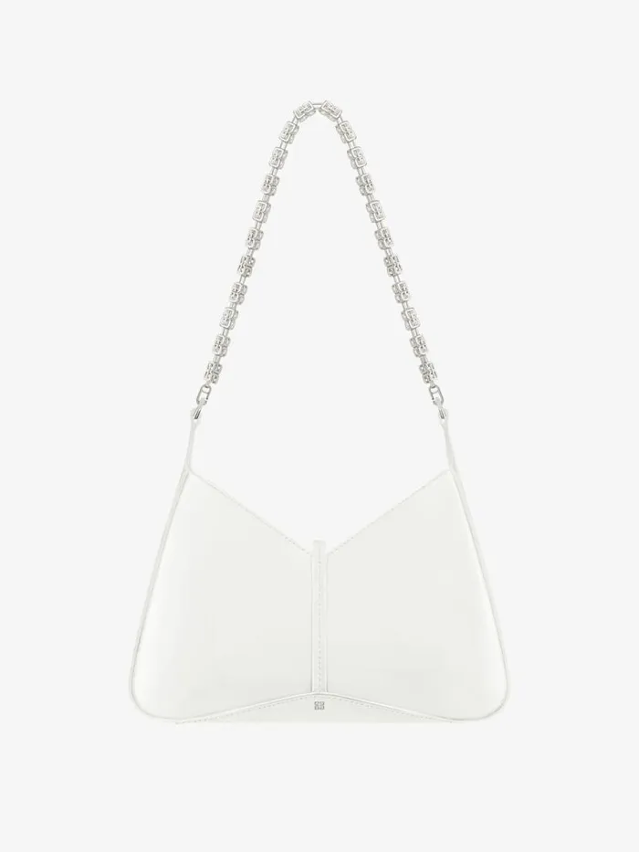 Women Crossbody Bags Givenchy Small Cut Out Bag In Shiny Leather With Chain Ivory Women Crossbody Bags Givenchy Small Cut Out Bag In Shiny Leather With Chain Ivory
