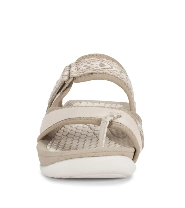 Women Deserae Slide Sandal Taupe Baretraps Slides and Slip On Sandals