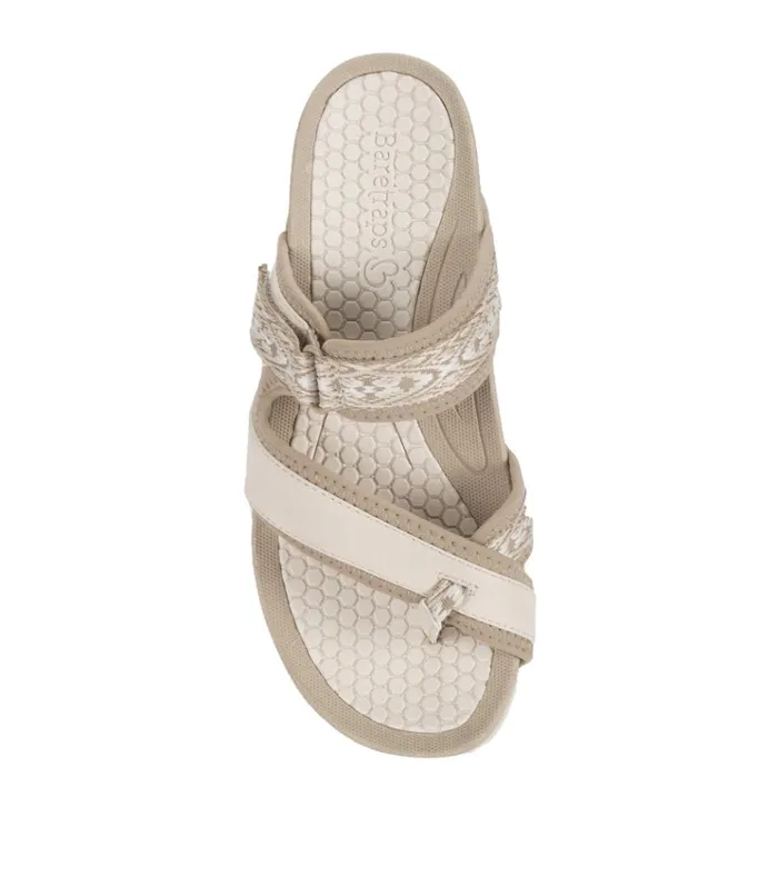 Women Deserae Slide Sandal Taupe Baretraps Slides and Slip On Sandals