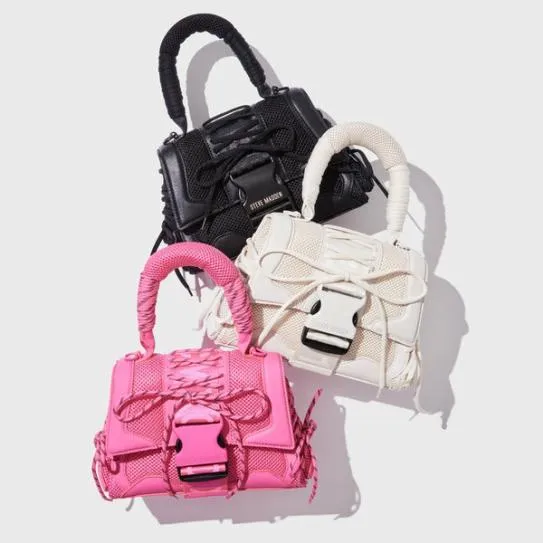 Women DIEGO BAG BLACK Black Steve Madden Crossbody Bags Women DIEGO BAG BLACK Black Steve Madden Crossbody Bags