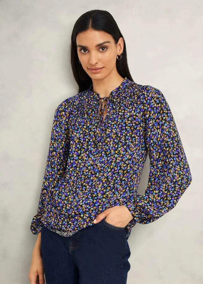 Women Dorfold Blouse Multi Hobbs Tops