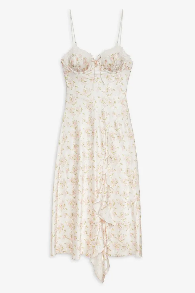 Women Dresses For Love and Lemons Chania Midi Dress White Women Dresses For Love and Lemons Chania Midi Dress White