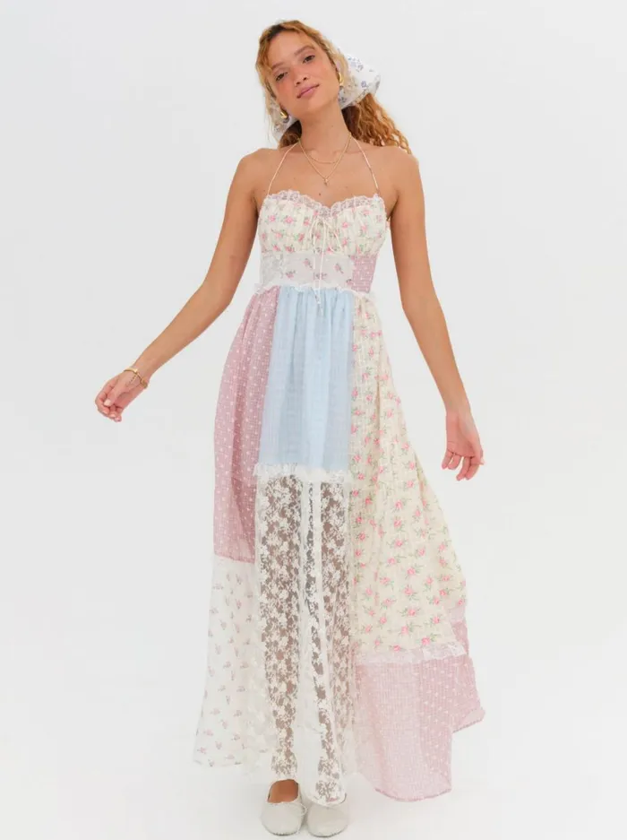 Women Dresses For Love and Lemons Elula Maxi Dress Multi