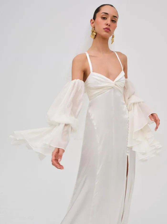 Women Dresses For Love and Lemons Esme Bridal Gown White Women Dresses For Love and Lemons Esme Bridal Gown White