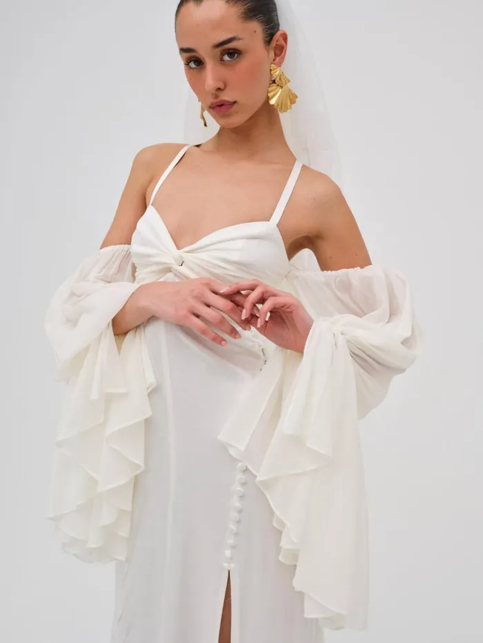Women Dresses For Love and Lemons Esme Bridal Gown White Women Dresses For Love and Lemons Esme Bridal Gown White