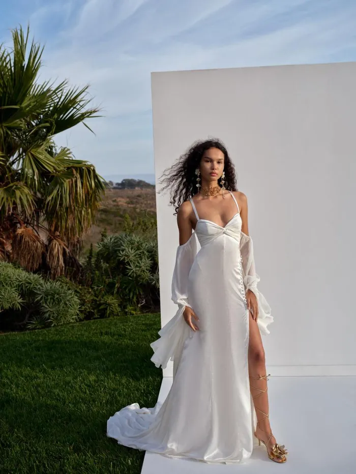 Women Dresses For Love and Lemons Esme Bridal Gown White Women Dresses For Love and Lemons Esme Bridal Gown White
