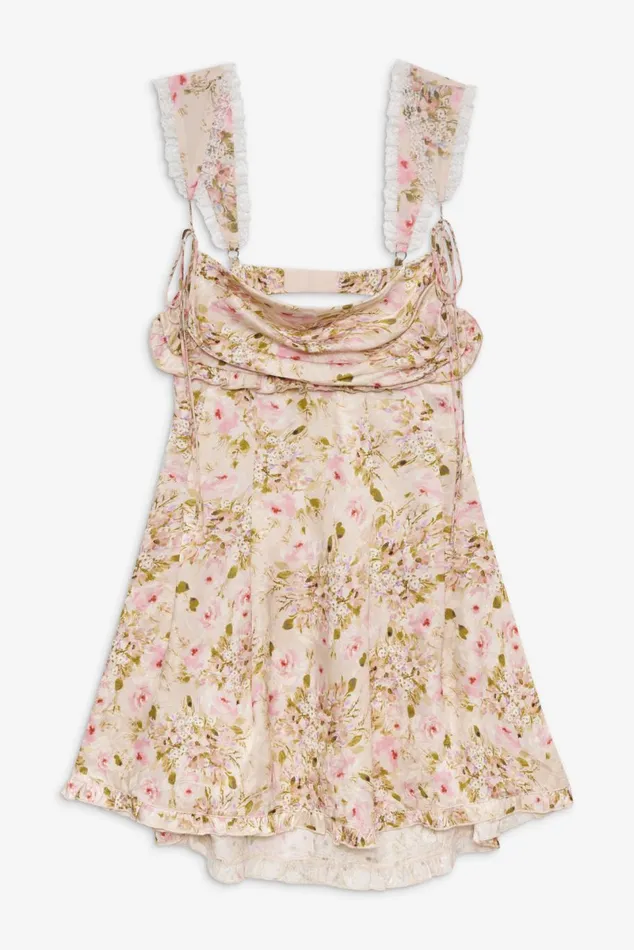 Women Dresses For Love and Lemons Holland Mini Dress Neutral Women Dresses For Love and Lemons Holland Mini Dress Neutral