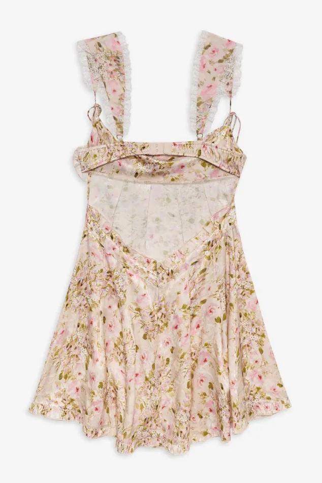 Women Dresses For Love and Lemons Holland Mini Dress Neutral Women Dresses For Love and Lemons Holland Mini Dress Neutral