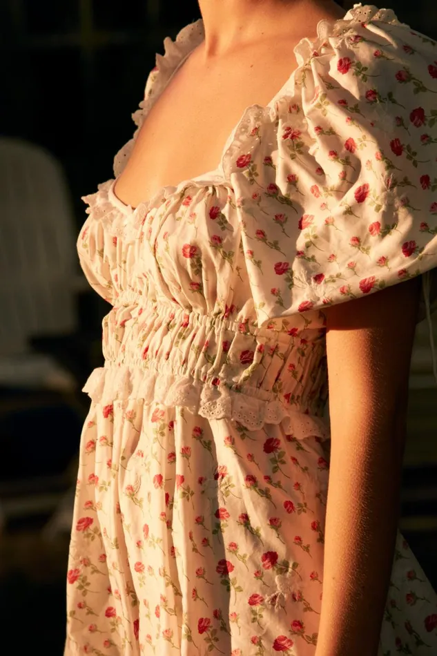 Women Dresses For Love and Lemons Jackson Mini Dress White Women Dresses For Love and Lemons Jackson Mini Dress White