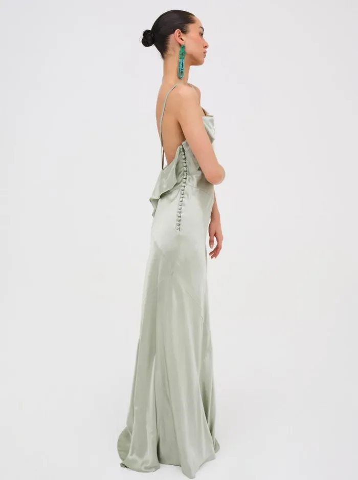 Women Dresses For Love and Lemons Jewel Maxi Dress Sage Women Dresses For Love and Lemons Jewel Maxi Dress Sage