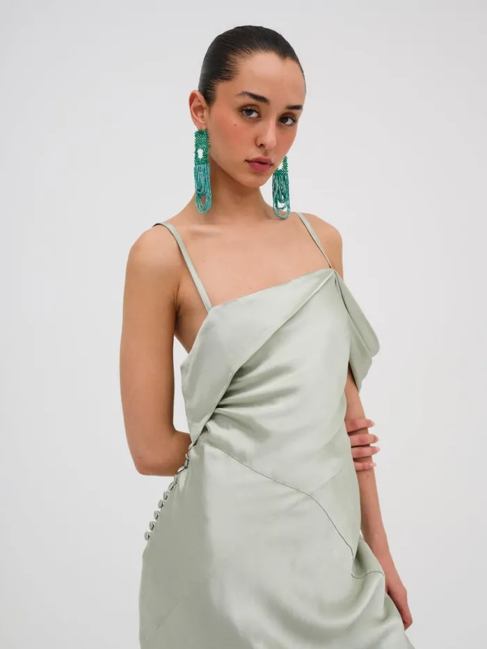 Women Dresses For Love and Lemons Jewel Maxi Dress Sage Women Dresses For Love and Lemons Jewel Maxi Dress Sage